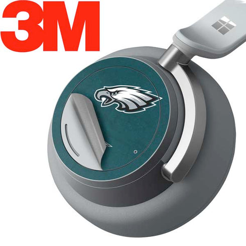 NFL Philadelphia Eagles Distressed Surface Headphones Skin